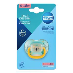 Симетрична залъгалка Canpol babies, EXOTIC, 6-18м.