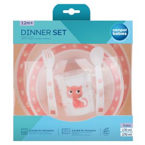 Комплект за хранене, Canpol babies, Cute Animals,12м+