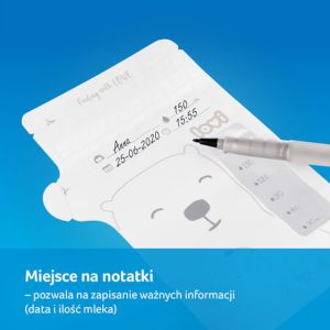 Пликчета за съхранение на кърма Lovi, 25 бр.