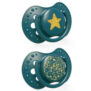 Силиконови залъгалки Stardust, Lovi, 2бр, 18+ м