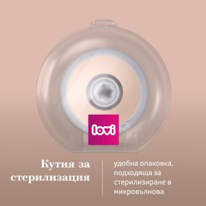 Динамичен силиконов биберон Mammafeel MINI, Lovi, 0м.+, 1 бр.