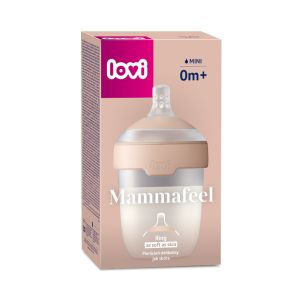Шише за хранене Mammafeel, Lovi, 150мл., 0м.+