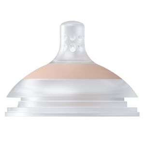 Динамичен силиконов биберон Mammafeel CROSS-CUT, Lovi, 6м+