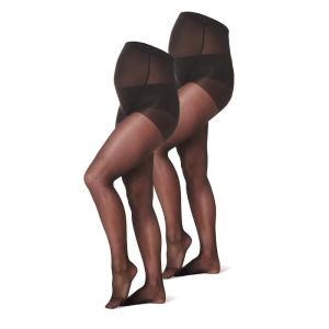 Чорапогащник за бременни 20 ден, Noppies, черен- 2 броя