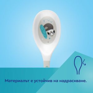 Mеламинови лъжички Canpol babies, EXOTIC ANIMALS, 2 бр., 9м+