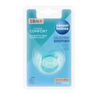 Симетрична залъгалка Canpol babies, Pastelove, 18м.+