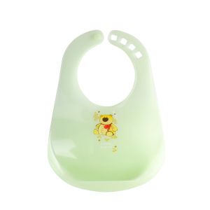 Пластмасов лигавник Canpol babies, "Happy Animals", зелен