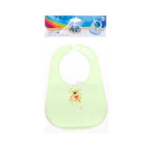 Пластмасов лигавник Canpol babies, "Happy Animals", зелен