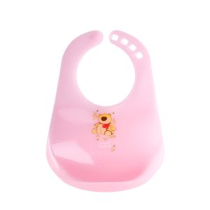 Пластмасов лигавник Canpol babies, "Happy Animals", розов