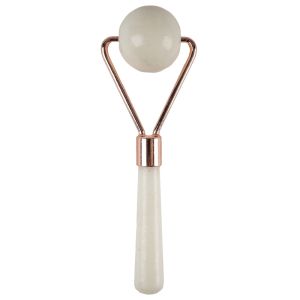 Масажен ролер за лице с бял нефрит Zenner