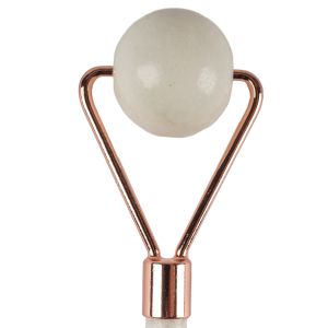 Масажен ролер за лице с бял нефрит Zenner