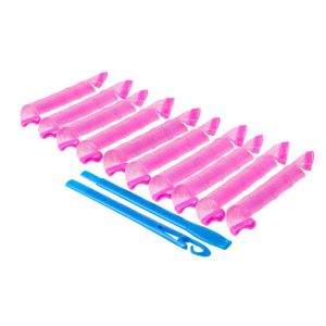 Комплект спираловидни ролки за коса с кука Zenner, 10 бр.