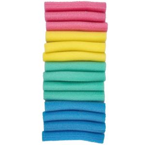 Ролки за коса папилоти Zenner, цветни, 14 бр.