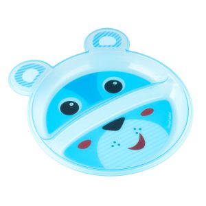 Пластмасова чиния с разделения Canpol babies, HAPPY FACES