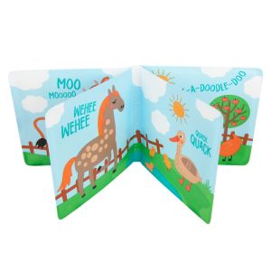 Музикална книжка за игра със свирка Canpol babies, Farm Animal