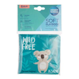 Музикална книжка за игра със свирка Canpol babies, Wild Free,