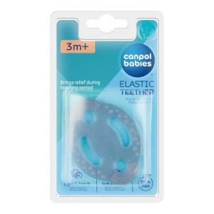 Гъвкава чесалка, Canpol babies, 0м+, синя