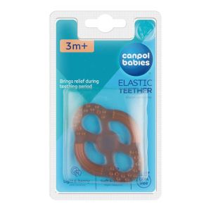 Гъвкава чесалка, Canpol babies, 0м+, розова