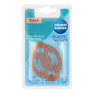 Гъвкава чесалка, Canpol babies, 0м+, розова