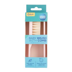 Комплект за коса Canpol babies, светло розов