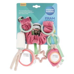 Играчка за количка Canpol babies, Pastel Friends, розова
