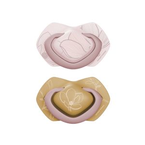 Симетрични залъгалки Canpol babies, GOLD - 6-18м., 2бр,