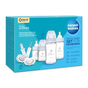 Комплект Canpol babies, Royal Baby, син
