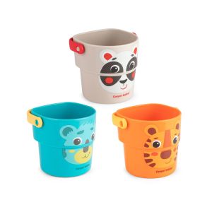 Кофички за баня Canpol babies, HELLO LITTLE, 3бр.