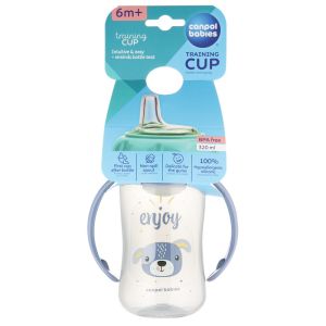 Преходна чаша с мек накрайник Canpol babies,Cute Animals, 320мл