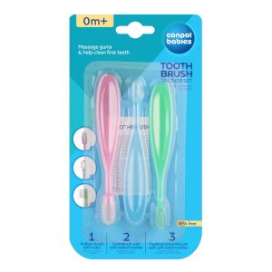 Комплект за зъби и венци Canpol babies, 3 бр.