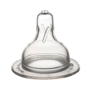 Антиколик силиконов биберон Canpol babies, Easy Start, 3+, 2 бр.