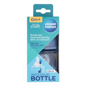 Антиколик шише Canpol babies, Gold 120 мл