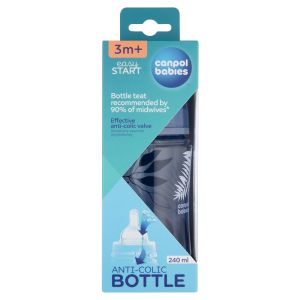Антиколик шише Canpol babies, Gold 240 мл
