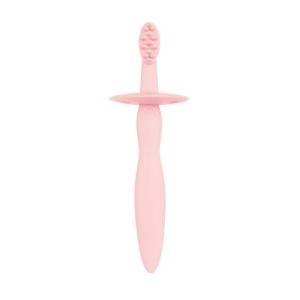 Силиконова четка за зъби Canpol babies-,розова