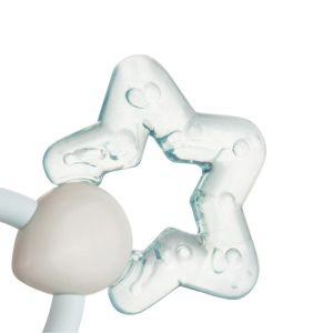 Водна чесалка с дрънкалка Canpol babies, MAGIC WAND, синя