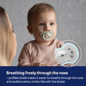 Силиконови залъгалки N&D Hedgehog, Lovi, 2бр, 0-6 м