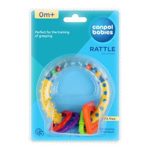 Дрънкалка, кръгла, шарена Canpol babies, Colourful Balls, 3м+