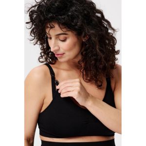 Сутиен за бременност и кърмене Noppies, Black