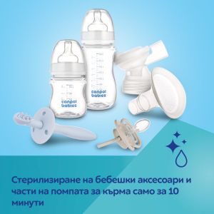 Нагревател и стерилизатор с термостат и лампа 7в1 Canpol babies