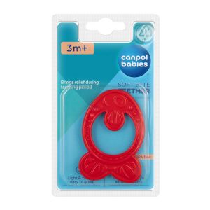 Гъвкава чесалка, Canpol babies, рибка, 0м+- 1бр.