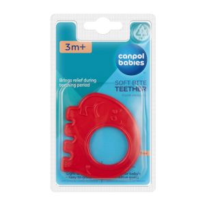 Гъвкава чесалка, Canpol babies, слонче, 0м+- 1бр.