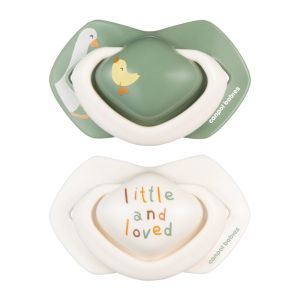 Симетрични залъгалки Canpol babies, Goose, 6-18м.