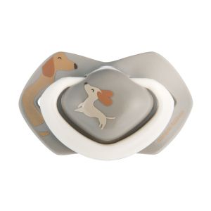 Симетрични залъгалки Canpol babies, Dogs, 0-6м.