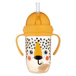 Неразливаща се чаша със сламка Canpol babies,BabiesBoo,270 мл.