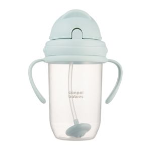 Неразливаща се чаша със сламка Canpol babies,270 мл.