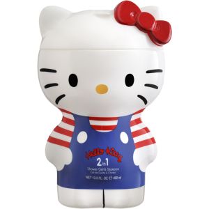 Душ гел и шампоан 2в1 2D Hello Kitty, 400мл.