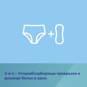 Бикини 2 в 1 за след раждане с подложка Canpol babies, 5бр, S/M