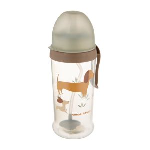 Неразливаща се чаша със сламка Canpol babies, DOGS, 350 мл.