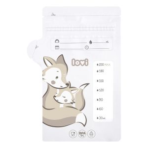 Пликчета за съхранение на кърма Lovi, 25 бр.