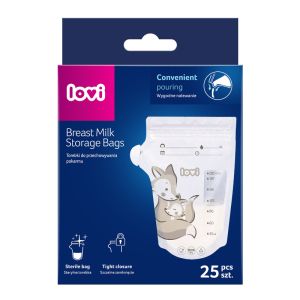 Пликчета за съхранение на кърма Lovi, 25 бр.